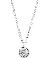 Collana Damiani Donna Minou in Oro bianco Diamante 0.11 Ct 20055853 - 20055853